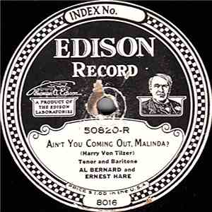 Al Bernard And Ernest Hare / Golden And Heins - Ain't You Coming Out, Malinda? / Aunt Phoebe's Wedding Day download mp3 flac