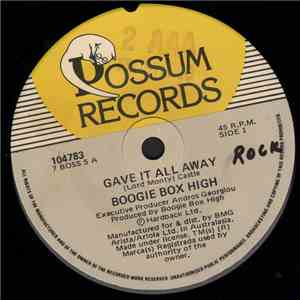 Boogie Box High - Gave It All Away download free