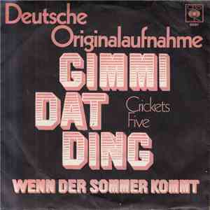 Crickets Five - Gimmi Dat Ding download mp3 flac