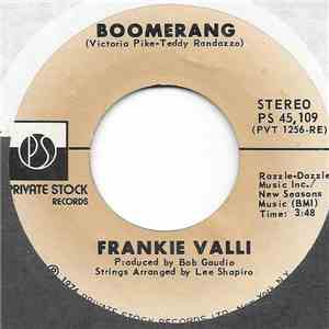 Frankie Valli - Boomerang download mp3 flac