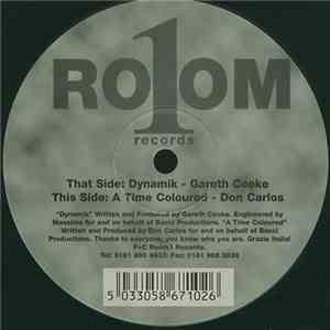 Gareth Cooke / Don Carlos - Dynamik / A Time Coloured download mp3 flac
