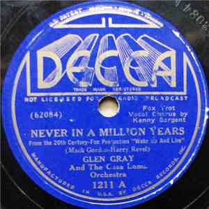 Glen Gray And The Casa Loma Orchestra - Never In A Million Years / There's A Lull In My Life download mp3 flac