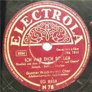 Gunnar Winckler Mit Chor - Ich Hab Dich So Lieb / Zwei Blaue Augen download mp3 flac