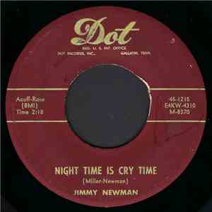 Jimmy Newman - Night Time Is Cry Time / Diggy Liggy Lo download mp3 flac
