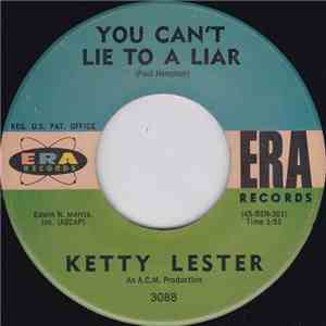 Ketty Lester - You Can't Lie To A Liar / River Of Salt download mp3 flac