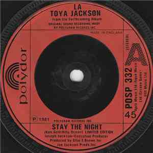 La Toya Jackson - Stay The Night download mp3 flac