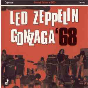Led Zeppelin - Gonzaga '68 download mp3 flac