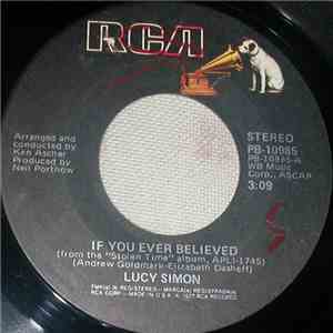 Lucy Simon - If You Ever Believed download mp3 flac