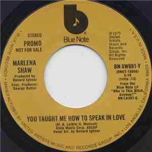Marlena Shaw - You Taught Me How To Speak In Love download mp3 flac