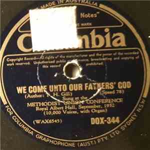 Methodist Union Conference - We Come Unto Our Fathers' God / My Jesus I Love Thee download free Methodist Union Conference - We Come Unto Our Fathers' God / My Jesus I Love Thee download mp3 flac