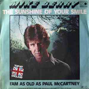 Mike Berry - The Sunshine Of Your Smile download mp3 flac