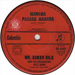 Mr. Acker Bilk And His Paramount Jazz Band - Manama Pasado Manana download mp3 flac