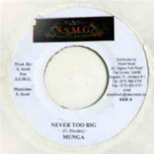 Munga / Gunzales - Never Too Big / Demm download free Munga / Gunzales - Never Too Big / Demm download mp3 flac