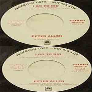 Peter Allen - I Go To Rio download mp3 flac