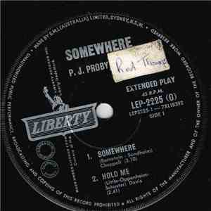 P.J. Proby - Somewhere download free