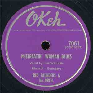 Red Saunders & His Orch. - Mistreatin' Woman Blues / Hey Bartender download mp3 flac