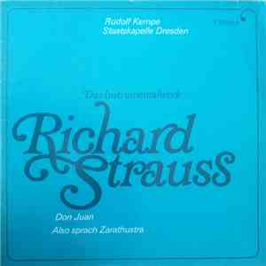 Richard Strauss - Rudolf Kempe, Staatskapelle Dresden - Don Juan / Also Sprach Zarathustra download free Richard Strauss - Rudolf Kempe, Staatskapelle Dresden - Don Juan / Also Sprach Zarathustra download mp3 flac