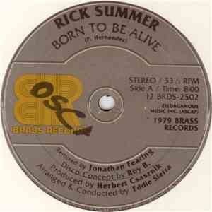Rick Summer - Born To Be Alive / Shake It Up (We're Gonna Boogie) download mp3 flac