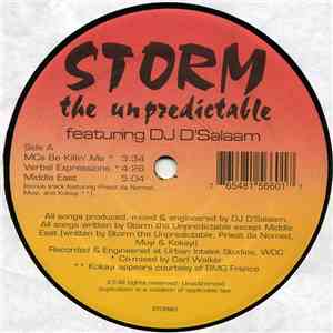 Storm The Unpredictable Featuring DJ D'Salaam - MCs Be Killin' Me download free