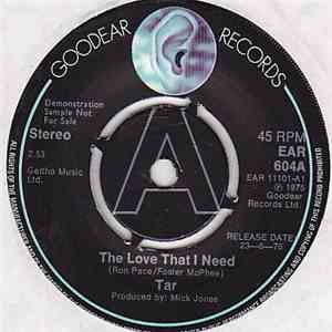 Tar  - The Love That I Need download mp3 flac