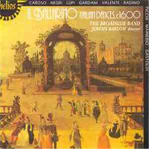 The Broadside Band, Jeremy Barlow - Il Ballarino - Italian Dances, c1600 download mp3 flac