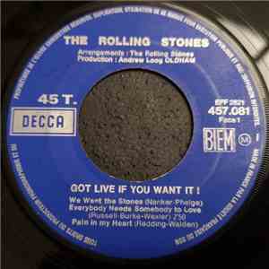 The Rolling Stones - Got Live If You Want It! download mp3 flac