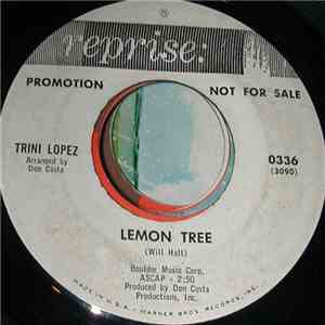 Trini Lopez - Lemon Tree / Pretty Eyes download free Trini Lopez - Lemon Tree / Pretty Eyes download mp3 flac