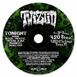 Twiztid - Tonight - 3rd Annual 420 Show 4.20.15 @ The Crofooot Pontia download mp3 flac