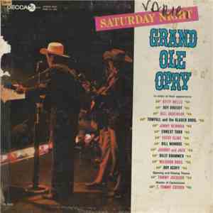 Various - Saturday Night - Grand Ole Opry download free